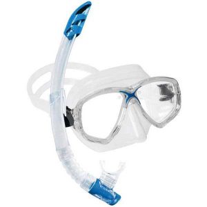 Cressi Kit Marea Vip One Size Clear / Blue (Marea + Gamma)