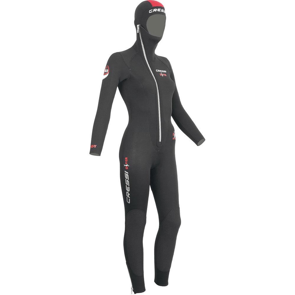 Cressi Diver 5 Mm Mono M Black / Red