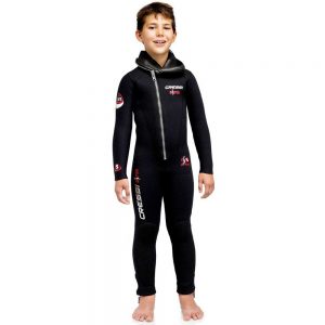 Cressi Diver 5 Mm Mono Junior XS Black / Red