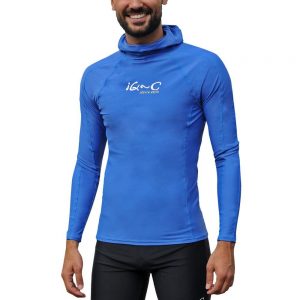 Iq-company Uv 300 Hooded Shirt XXL Blue