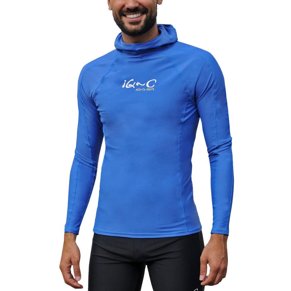 Iq-company Uv 300 Hooded Shirt XXL Blue