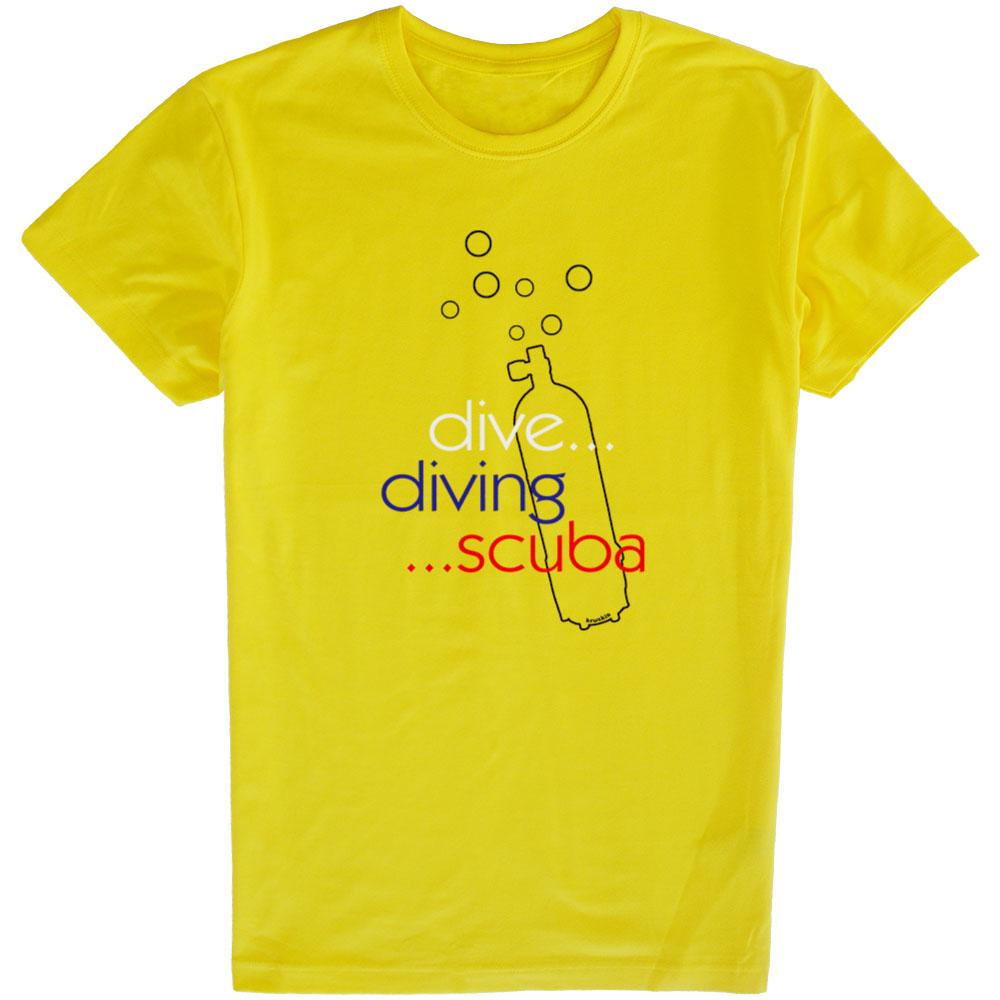 Kruskis Dive Diving Scuba M Lemon Yellow