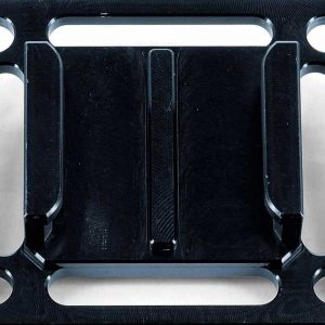 Best Divers Rectangular Mount Aluminium One Size