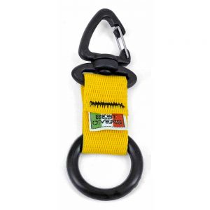 Best Divers Silicone Clip Ring Ribbon One Size Yellow