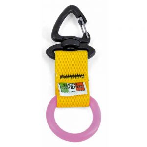 Best Divers Silicone Clip Ring Ribbon One Size Yellow