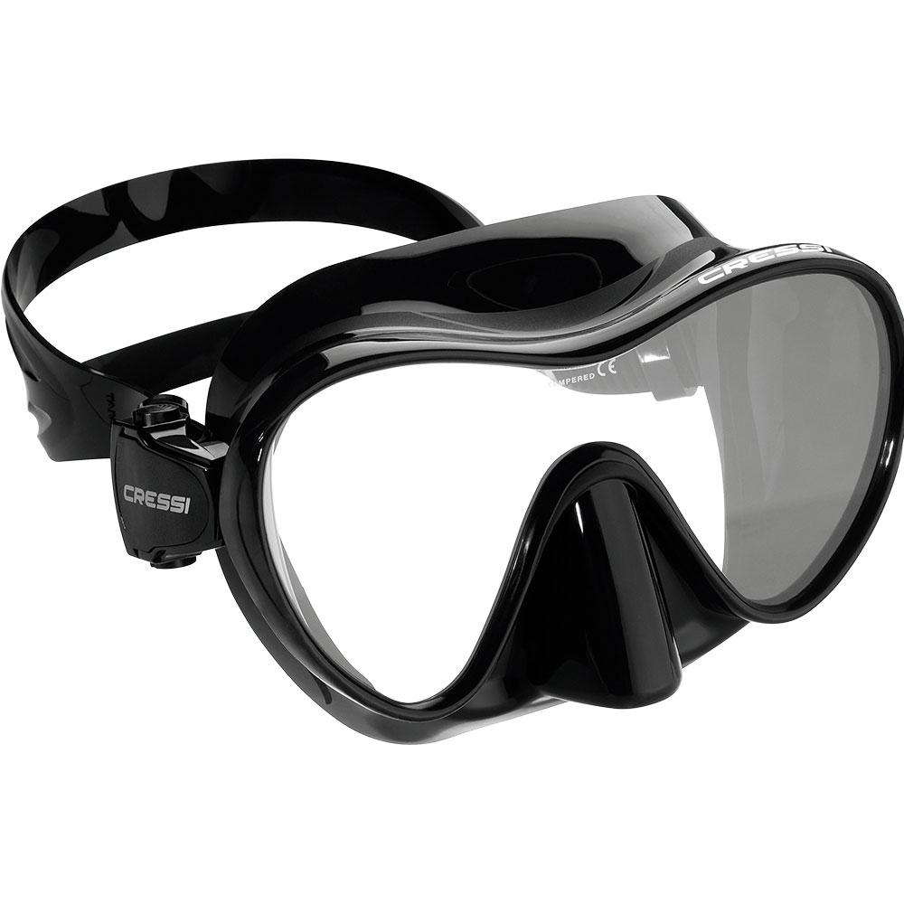 Cressi F1 Frameless One Size Dark