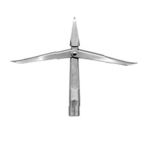 Sigalsub Inox Square Drill Tips Heat Treated One Size With Guided Stem A./L.