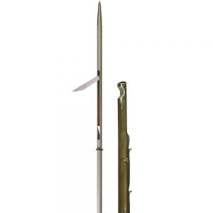 Sigalsub Tahitian Spearshaft Ghost With Hidden Pins And Barbs 7.5 Mm 110 cm