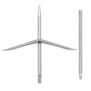 Sigalsub Tahitian Spearshaft Double Barb For Cyrano 6.5 Mm 125 cm For Cyrano 1100