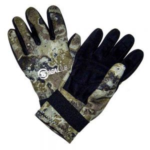 Sigalsub Gloves Reinforced 2 Mm Lined Leather XL Mimetic