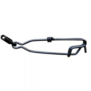 Epsealon Black Long Line Clip And Brass Heavy Duty Swivel 2.6 X 100 Mm 2.6 x 100 mm