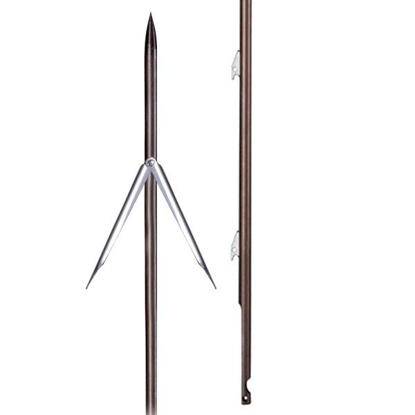Omer New Inox America Shaft 6.5 Mm Double Barb 160 cm