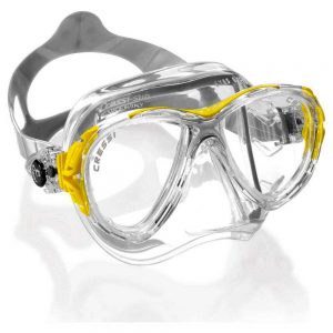 Cressi Eyes Evo Crystal One Size Clear / Yellow