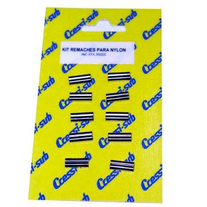 Cressi Rivets 1.6 Mm One Size Grey