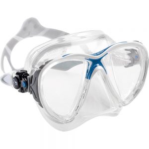 Cressi Big Eyes Evolution Crystal One Size Transparent / White / Blue