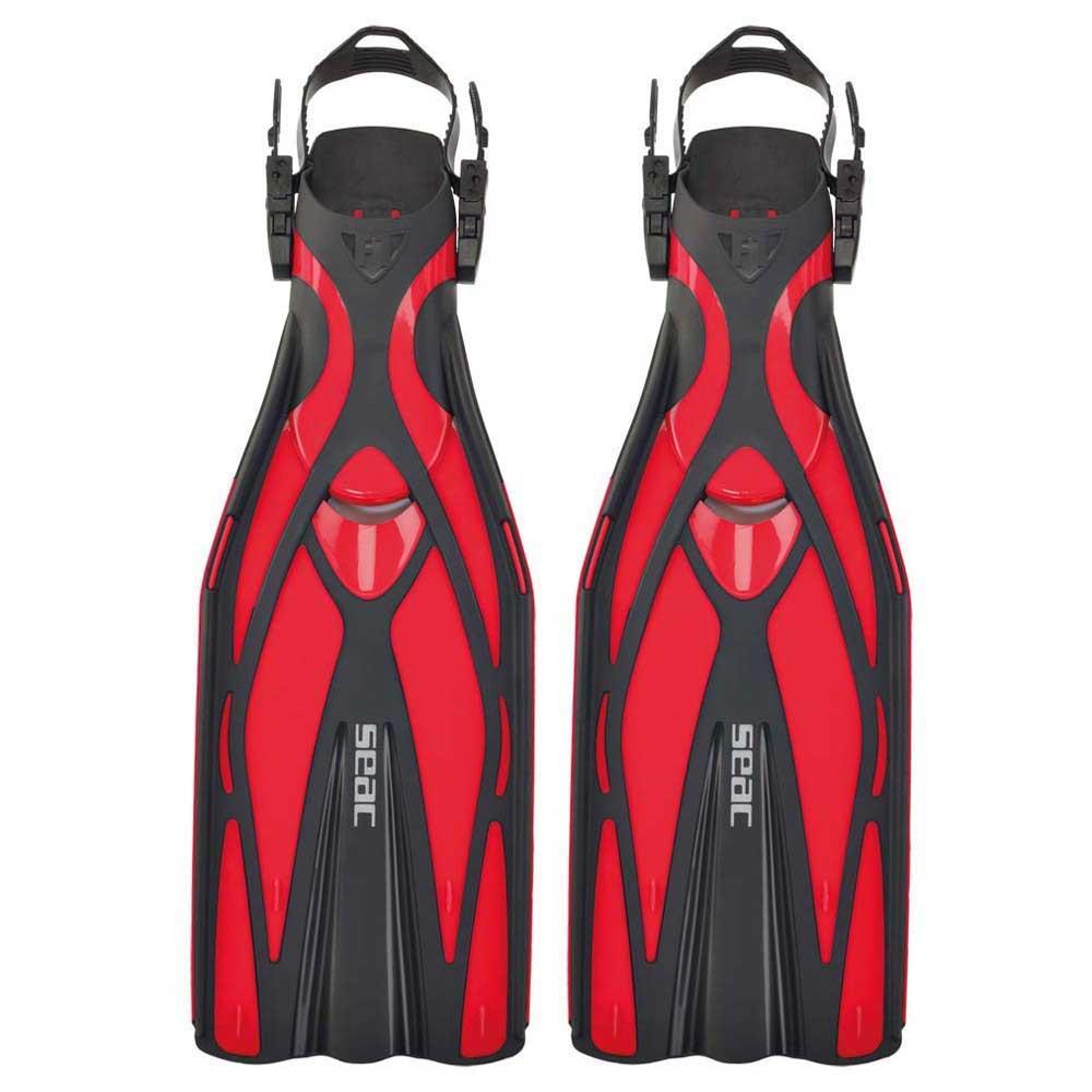 Seacsub F1 Fin EU 43-45 Red