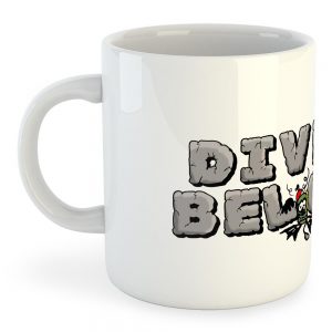 Kruskis Mug Diver Below 325 ml (11 oz) White