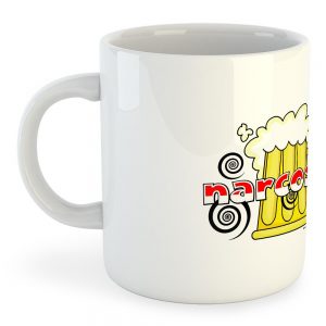 Kruskis Mug Narcosis 325 ml (11 oz) White