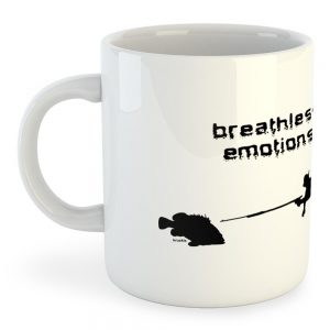 Kruskis Mug Breathless Emotions 325 ml (11 oz) White