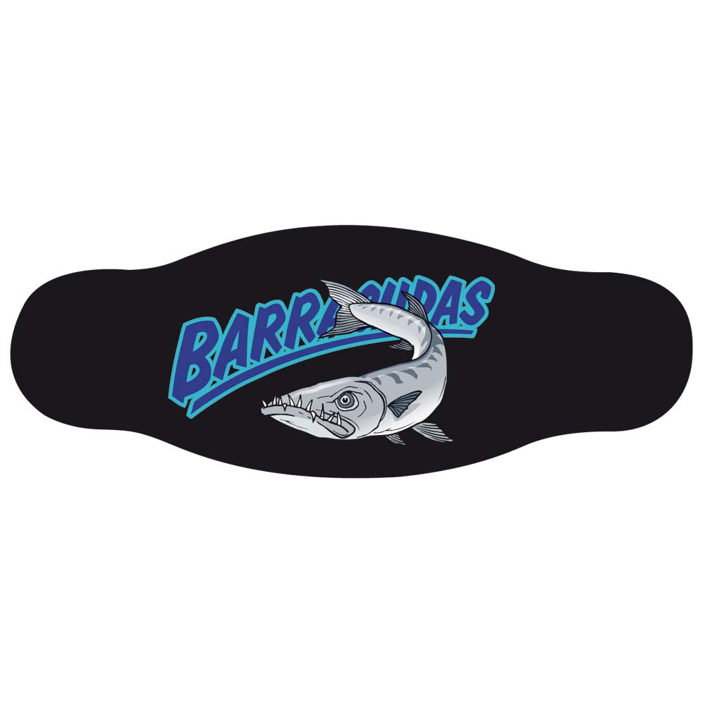 Best Divers Neoprene Mask Strap Barracudas Double Velcro One Size