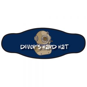 Best Divers Neoprene Mask Strap Divers Hard Hat Double Velcro One Size