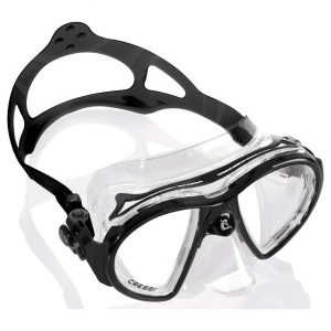 Cressi Air Crystal One Size Black / Black