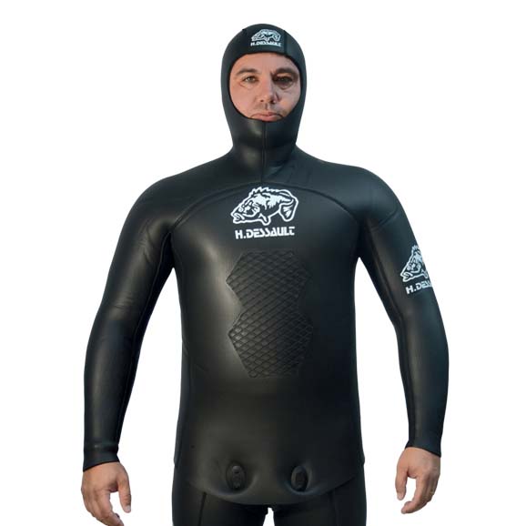 H.dessault Abyss 15 Jacket 7.5 Mm 3 Black