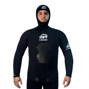 H.dessault Xtend Incompressible Jacket 7 Mm 2 Black