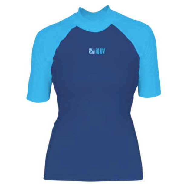 Iq-company Uv 300 Shirt Slim Fit Wave XXS Turquoise / Navy