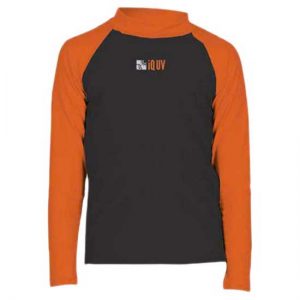 Iq-company Uv 300 Shirt Youngster Wave Ls 7 Years Siren / Black