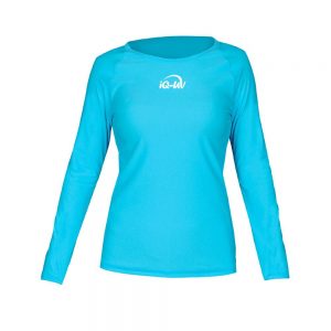 Iq-company Uv 300 Shirt Slim Fit XS Turquoise