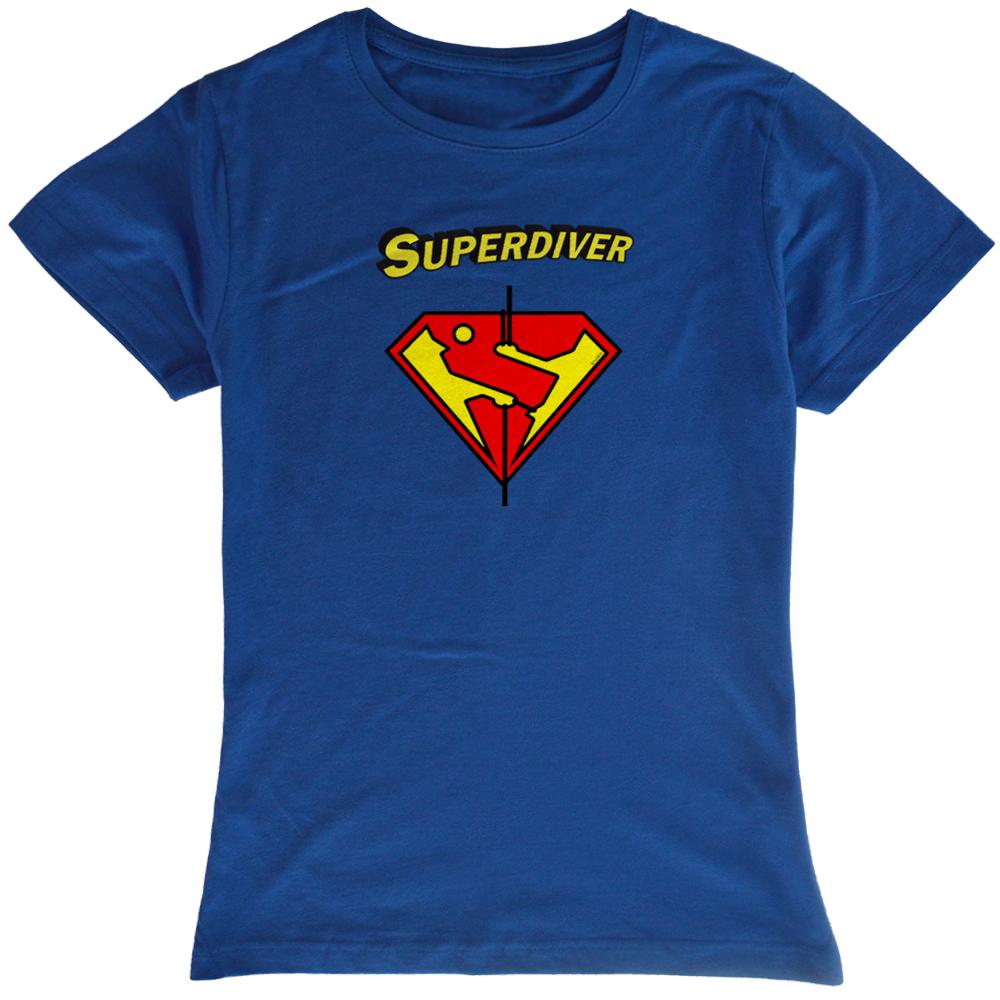 Kruskis Super Diver L Royal Blue