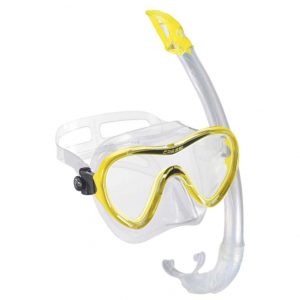 Cressi Sky And Gamma Vip One Size Clear Yellow