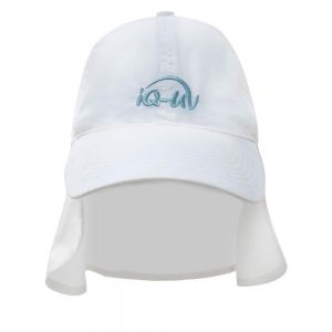 Iq-company Uv 200 Cap And Neck One Size White