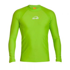 Iq-company Uv 300 Slim Fit Ls M Neon Green