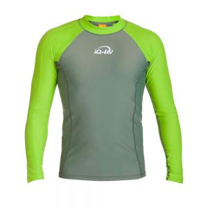 Iq-company Uv 300 Slim Fit Ls XXXL Neo Green / Olive
