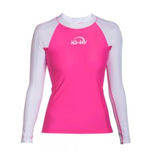 Iq-company Uv 300 Slim Fit Ls XXL White Pink