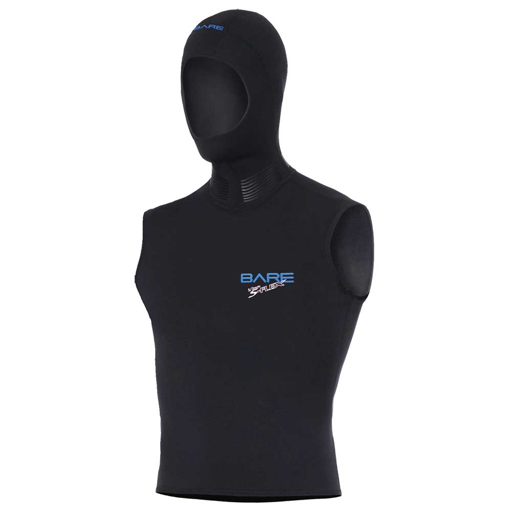 Bare S-flex Hooded Vest 5/3 Mm S Black