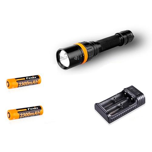 Fenix Sd20 Pack Underwater 1000 Lumens Black