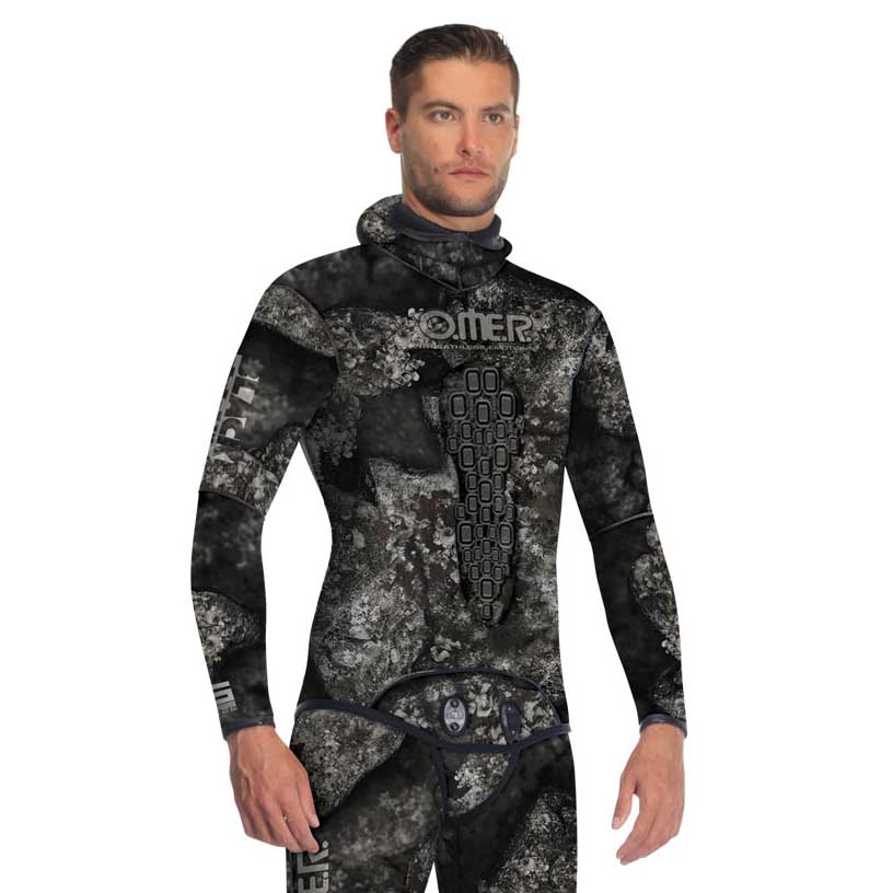 Omer Black Stone Jacket 7 Mm XXXL Black Stone