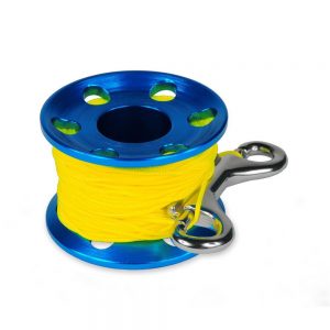 Best Divers Aluminium Reel Tech 1.5 Mm 45 M 45 m Blue / Yellow