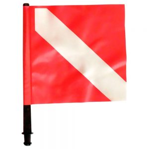 Epsealon Spare Fox Flag For Buoy One Size Red