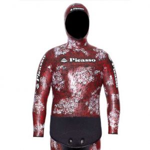 Picasso Thermal Skin Jacket 5 Mm XXXL Red Camo