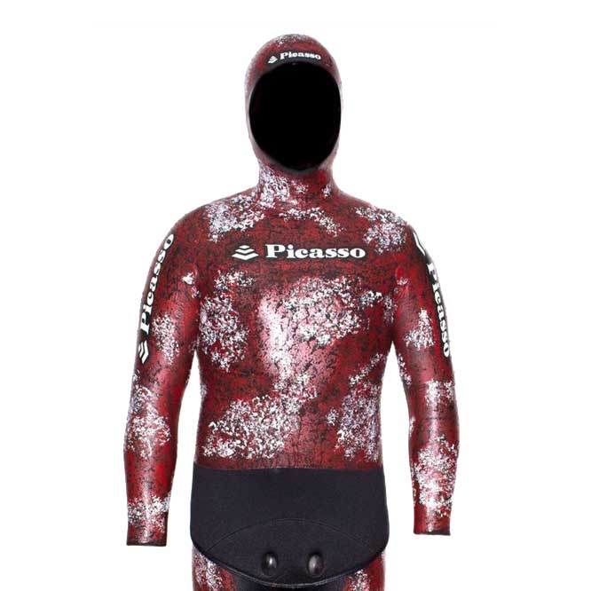 Picasso Thermal Skin Jacket 9 Mm XL Red Camo