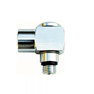 Tecnomar Adapter Hose 90 Lp 3/8 Viton One Size Silver