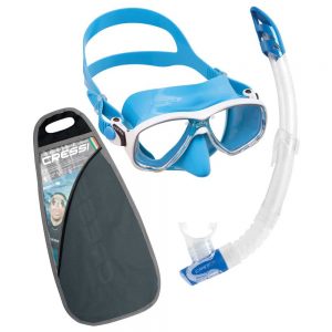 Cressi Kit Marea Vip Colorama Marea Colorama+gamma One Size Blue / White
