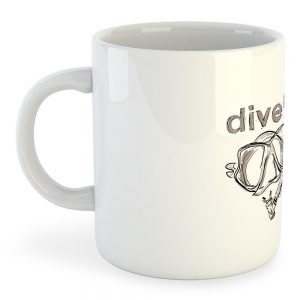 Kruskis Mug Dive 325 ml (11 oz) White