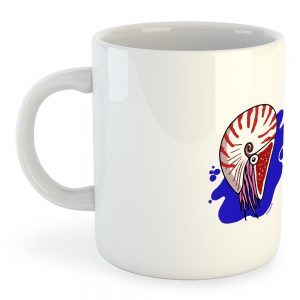 Kruskis Mug Nautilus 325 ml (11 oz) White