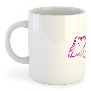 Kruskis Mug Stingray 325 ml (11 oz) White