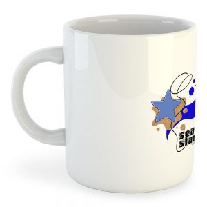 Kruskis Mug Sea Star 325 ml (11 oz) White